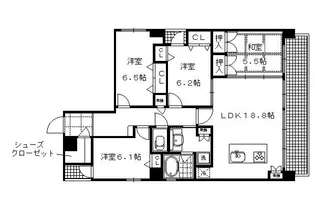 シルトクレーテ三条【503号室】の間取り