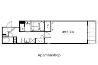 レジデンスプリムローズ【303号室】の間取り