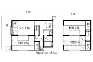京都府京都市左京区岩倉西宮田町【一戸建】の間取り