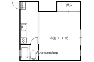 ビッグソウ【201号室】の間取り