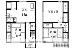 リブ東浦【A号室】の間取り