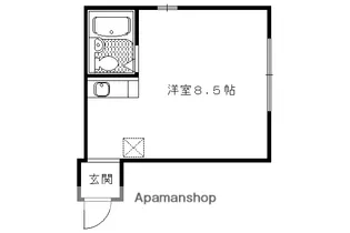 メゾンミヤギII【F号室】の間取り