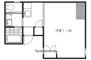 ことぶき荘【101号室】の間取り