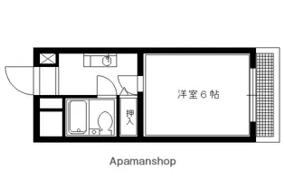 GARNET RESIDENCE下鴨【403号室】の間取り
