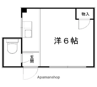 今出川マンション【3階】の間取り