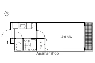 グレースヴィラ下鴨【305号室】の間取り