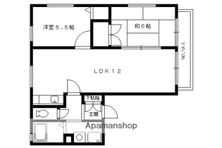 桜ハイツ【203号室】の間取り