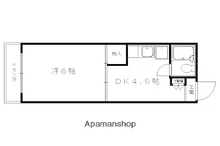 ロワールナカジマ【2階】の間取り