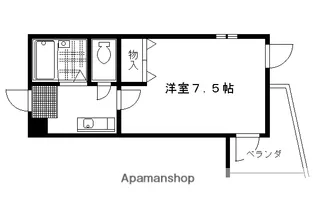 MEWE下鴨【401号室】の間取り