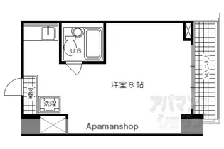 グレースヨシダ【602号室】の間取り