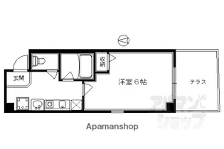 バインオークネクト【102号室】の間取り