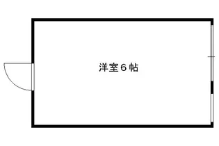 コーポラス梅香【33号室】の間取り