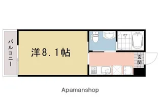 クレア ラ・クーオ【107号室】の間取り