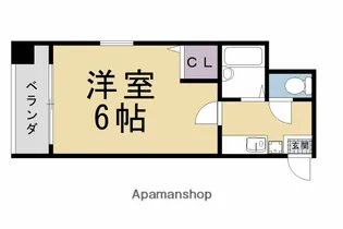 河村ビル【3階】の間取り