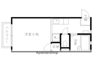プレジール・ウエダ【1階】の間取り