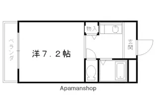 マンションひなどり【402号室】の間取り
