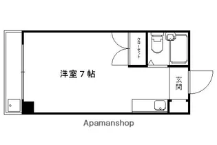 ベルフラット【306号室】の間取り