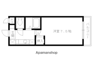 グランソフィア【A106号室】の間取り