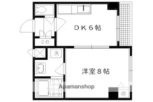 AFICION堀川【10階】の間取り