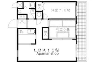 AFICION堀川【11階】の間取り