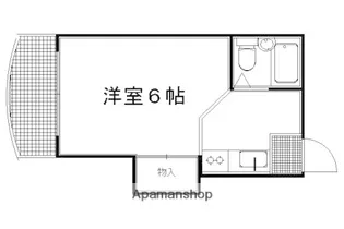 サンハイム島谷【305号室】の間取り