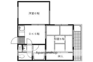 ハイツ和【2階】の間取り
