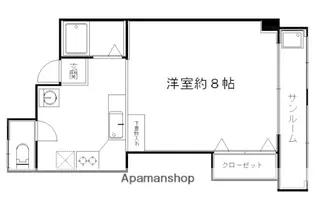 葛城マンション【3階】の間取り