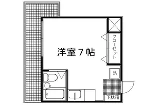 リエス東堀川【303号室】の間取り