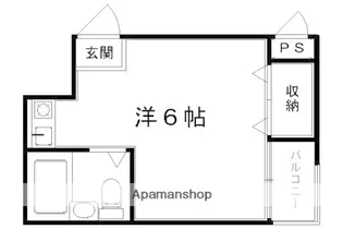 レジデンス西陣21【3階】の間取り
