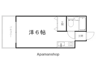 レジデンス西陣21【2階】の間取り