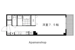 ジェスペール一条【301号室】の間取り