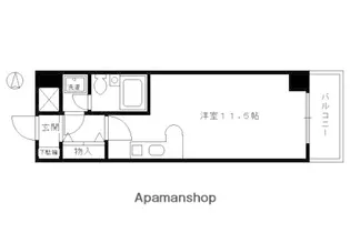 ライオンズマンション京都東堀川【2階】の間取り