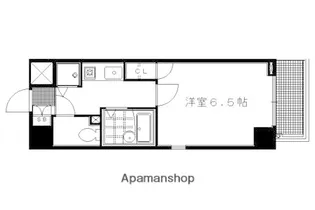 リーガル京都御所西【901号室】の間取り