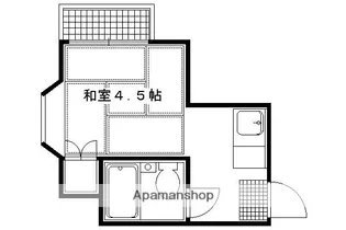 サンファーストビル【3-A号室】の間取り