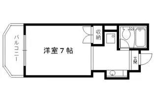 ピュアネスハタナカ【202号室】の間取り