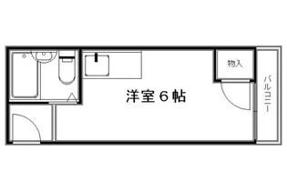 ワークスマンション【2階】の間取り