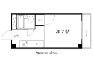 ティンクル【401号室】の間取り