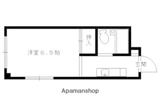 ぱんぷきんハウス【301号室】の間取り