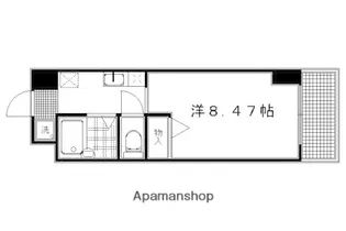 CASAYAMABUN【303号室】の間取り