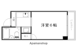 FLOURISHNAKA【2階】の間取り
