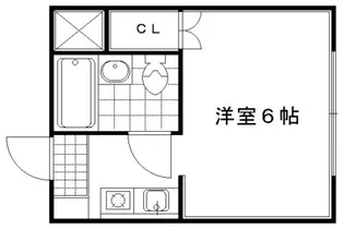 プチ パレ【301号室】の間取り