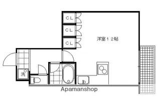 サンシティ御所西【5階】の間取り