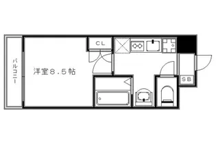 ABURANOKOJI立花【301号室】の間取り