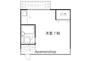 KEY−HOUSE今出川【3階】の間取り