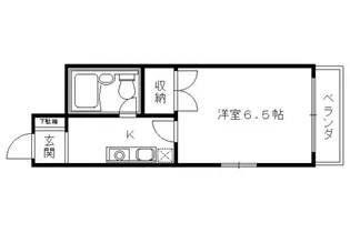 メゾン伊藤【3階】の間取り