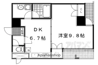 京都府京都市上京区薬師町大宮通今出川下る【マンション】の間取り