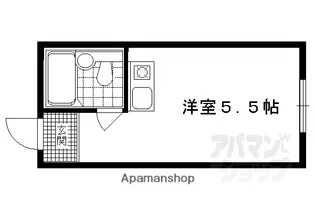 佐わらび堺町マンション【204号室】の間取り