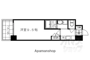 WITH京SEASONS【807号室】の間取り
