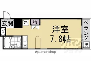 クレール11【405号室】の間取り