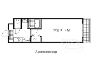 シルクピア五匠【301号室】の間取り